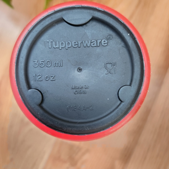 Tupperware 12oz Red Commuter Mug - Picture 5 of 7